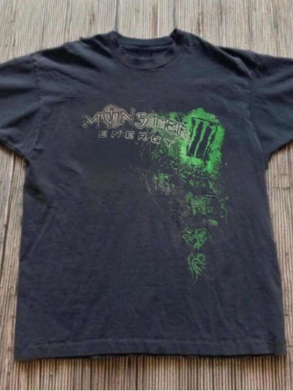 Monster Energy Black Graphic Tee - Men